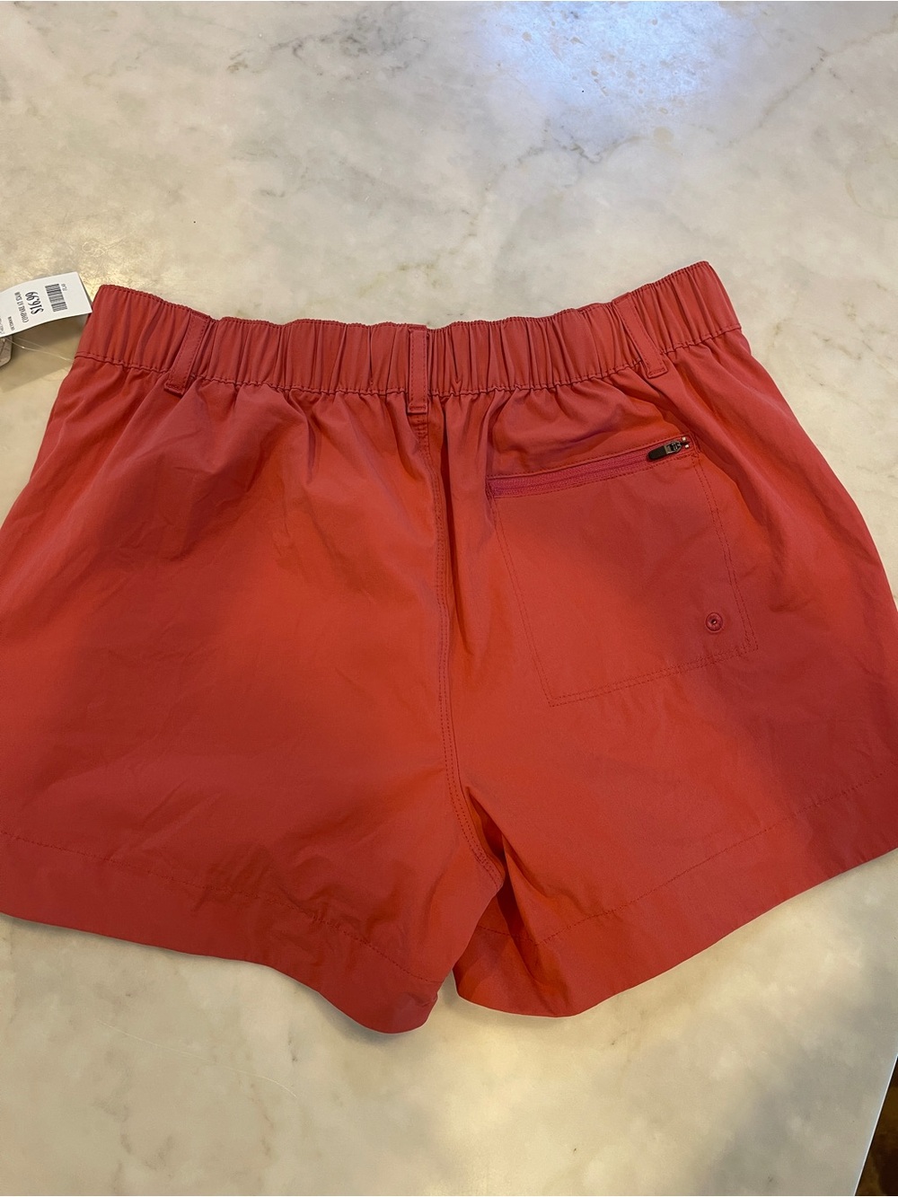 Women's Athletic Coral Quick-Dry Shorts with UPF - Picture 2 of 4